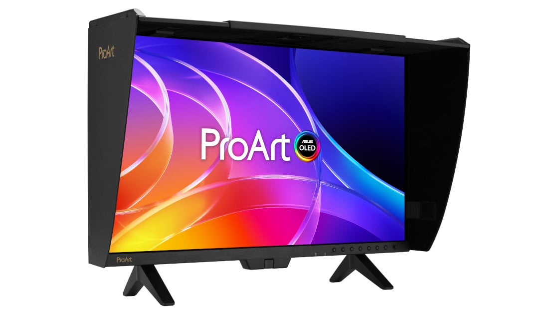 ASUS ProArt Display OLED PA27USD front
