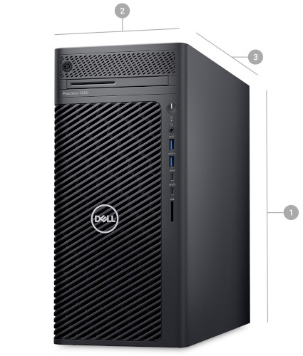 Dell Precision 3680 Tower wymiary