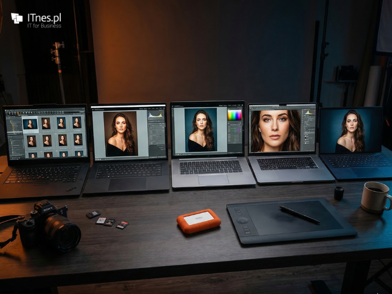 Laptop dla profesjonalnego fotografa