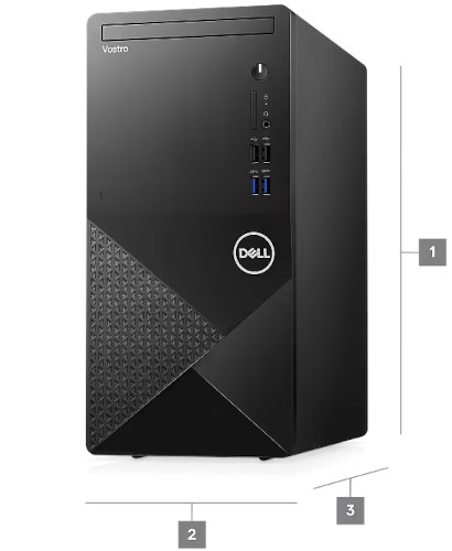 Dell Vostro 3020 Tower wymiary