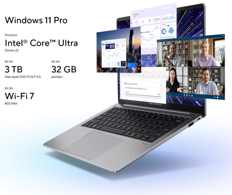 Laptop ASUS ExpertBook P5 P5405 Specyfikacja