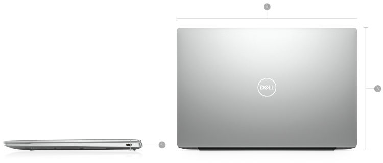 Dell XPS 13 Plus 9320 wymiary