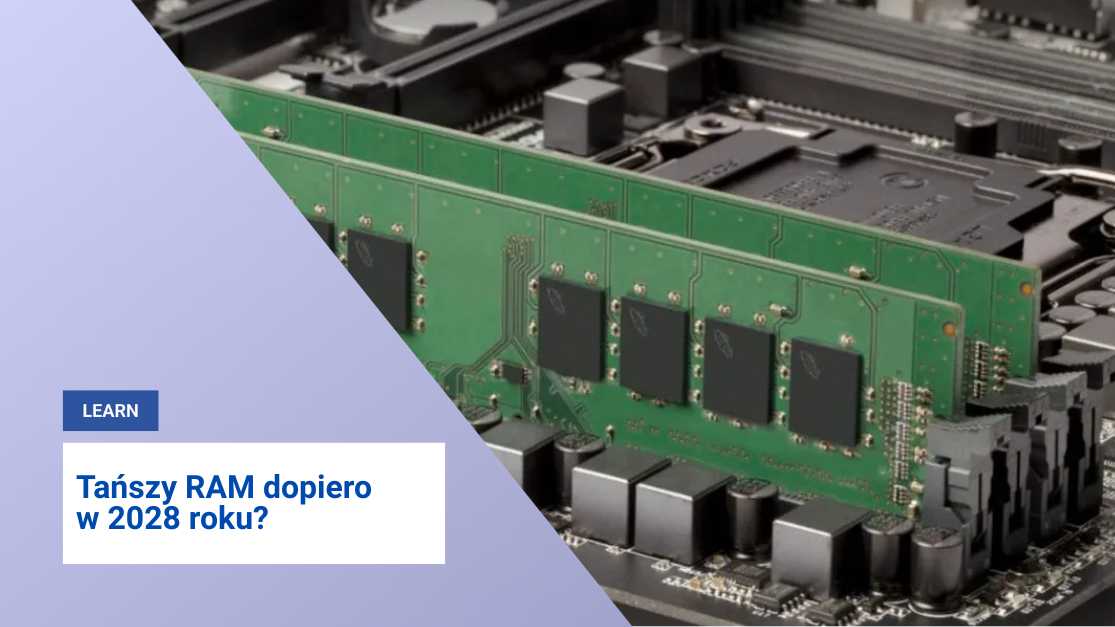 Tańszy RAM dopiero w 2028 roku? Tak przewiduje wiceprezes AMD