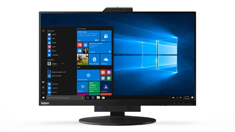Lenovo ThinkCentre Tiny-In-One 27 - 27-calowy monitor dedykowany do zintegrowania z komputerami Lenovo w obudowach Tiny