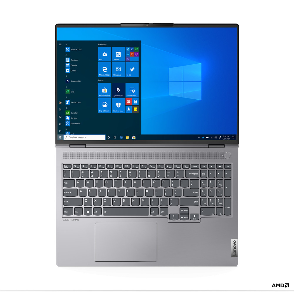 Smukłe, biznesowe laptopy o ogromnej wydajności - Lenovo ThinkBook 16p Gen 2 AMD