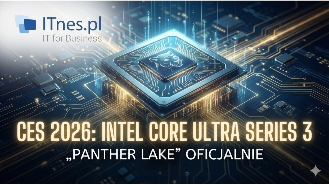 CES 2026: Intel Core Ultra Series 3 ("Panther Lake") oficjalnie. Nowy król mobilnej efektywności?