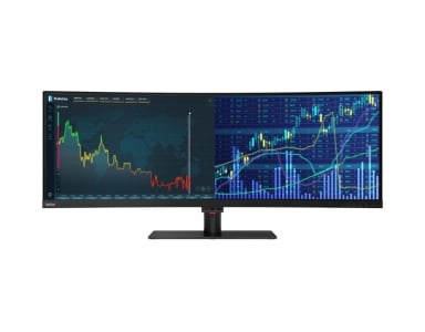 Lenovo ThinkVision P44w - 43.4 cali powierzchni roboczej w biznesowym monitorze
