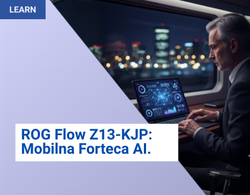 ASUS ROG Flow Z13-KJP: Mobilna Forteca AI z 128GB RAM