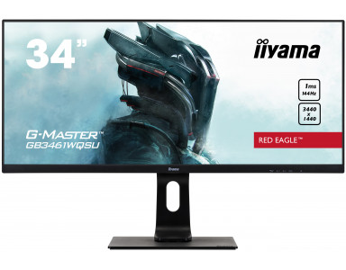 Monitor iiyama GB3461WQSU-B1 - oferuje 34-calowy ekran IPS i odświeżanie na poziomie 144 Hz