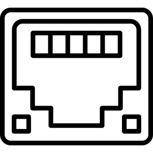 LAN RJ-45 PoE++