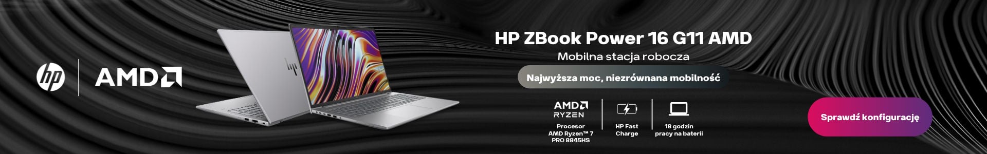 HP ZBook Power 16 G11 AMD – Mobilna stacja robocza o mocy, jakiej potrzebujesz